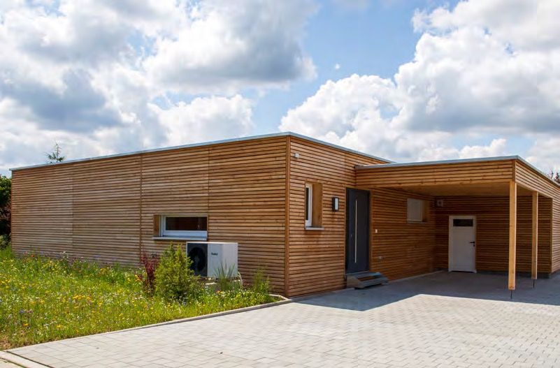 Typenhaus AtriumHaus — Holzhaus von Zimmerei Stark