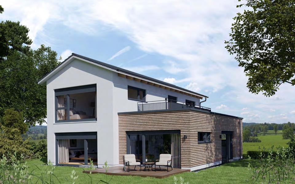 Typenhaus AussichtsReich — Holzhaus von Zimmerei Stark