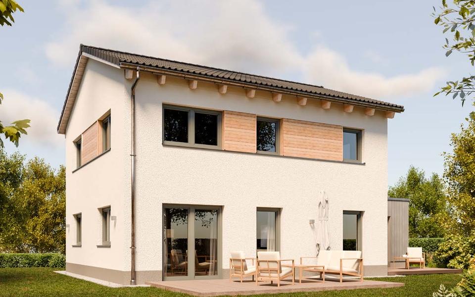 Typenhaus FormStark — Holzhaus von Zimmerei Stark