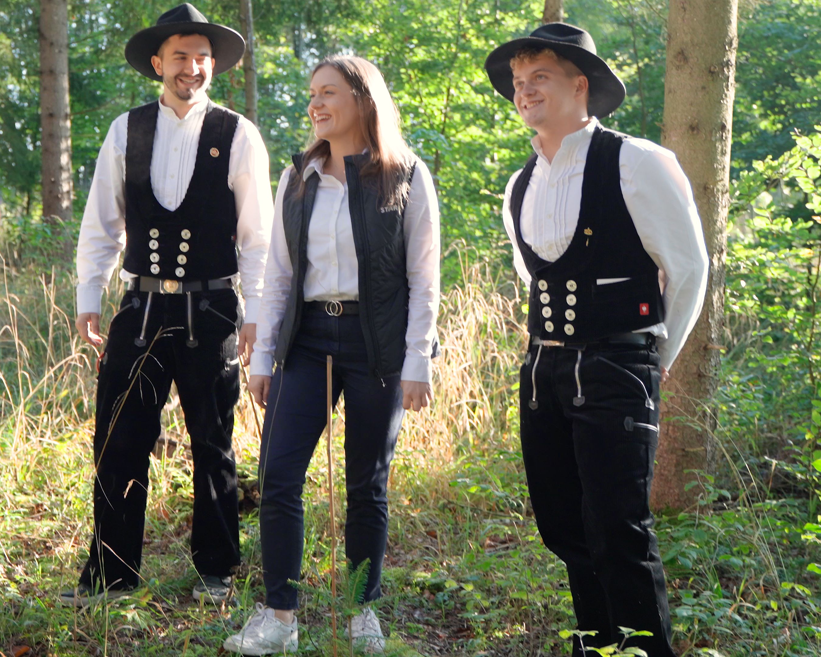 Familie Stark im Garten — die nächste Generation