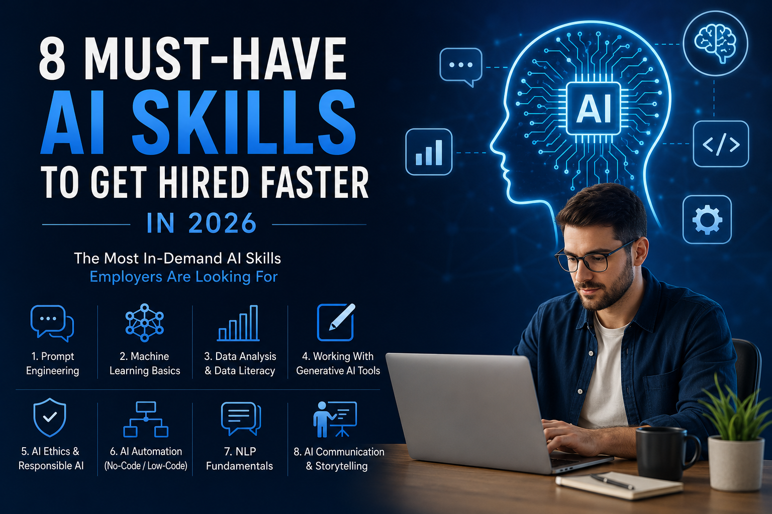Top AI Skills That Will Get You Hired Faster