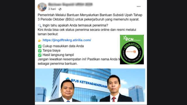 Penyaluran Bantuan Subsidi Upah Pekerja Dihentikan, Waspada Penipuan Mengatasnamakan BSU