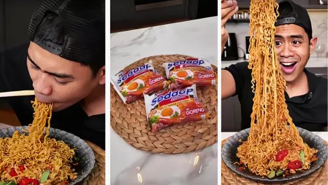 Tanboy Kun Spill Menu Hack Mie Sedaap Goreng Telur Asin, Dijamin Bikin Ngiler