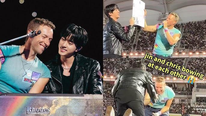 Jin BTS Jadi Kejutan di Konser Coldplay di Korea Selatan, Nyanyikan The Astronaut