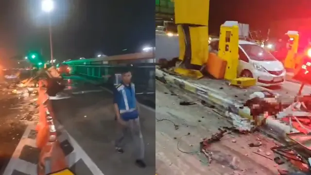 Tragedi Maut di Gerbang Tol Ciawi: 6 Orang Tewas 2 Orang Luka Berat Akses ke Jakarta Ditutup Sementara