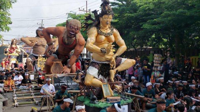 Jelang Nyepi, Umat Hindu Gelar Upacara Tawur Agung Kesanga dan Pawai Ogoh-ogoh