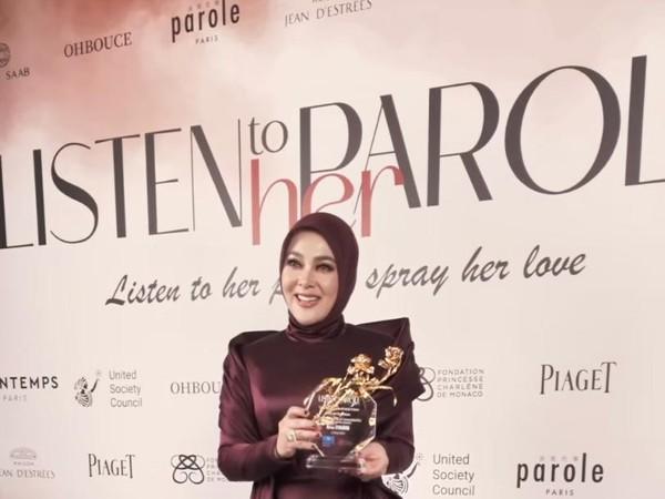 Syahrini Raih Penghargaan dari UNESCO di Cannes 2025, Persembahkan untuk Perempuan di Dunia