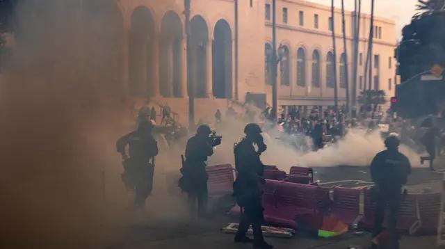Protes Kebijakan Imigrasi di Los Angeles Membara, Langkah Donald Trump?