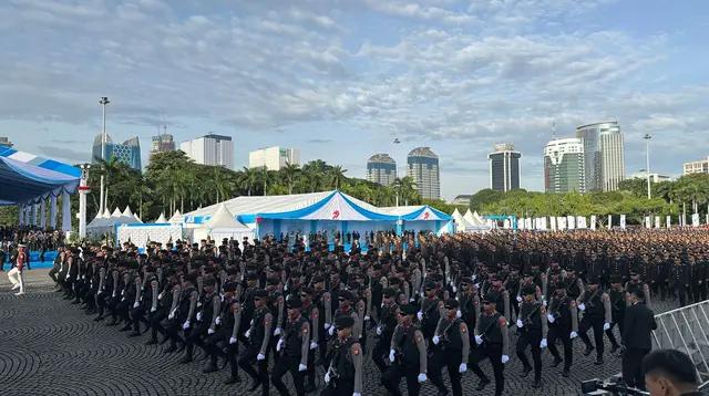 Upacara HUT Ke-79 Bhayangkara Digelar di Monas, Prabowo Akan Sampaikan Amanat