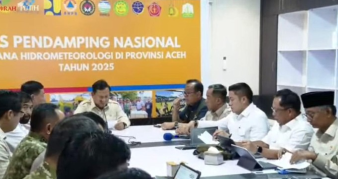 Prabowo memimpin ratas di Aceh setelah meninjau banjir guna mempercepat penanganan dan bantuan bagi warga terdampak.
