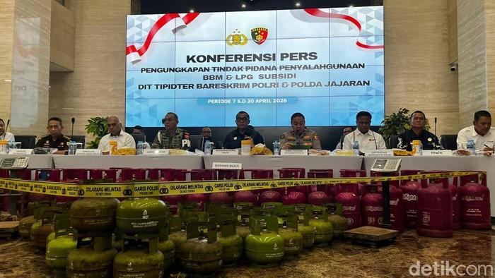 Sindikat Penyalahgunaan BBM dan LPG Subsidi Terbongkar, Negara Rugi Rp 243 Miliar dalam 13 Hari