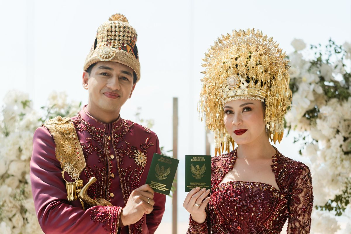 Pernikahan Harris Vriza dan Haviza Devi Resmi Digelar