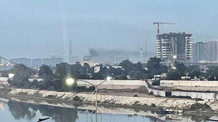 Ledakan Beruntun Guncang Baghdad, Drone Serang Area Kedutaan AS