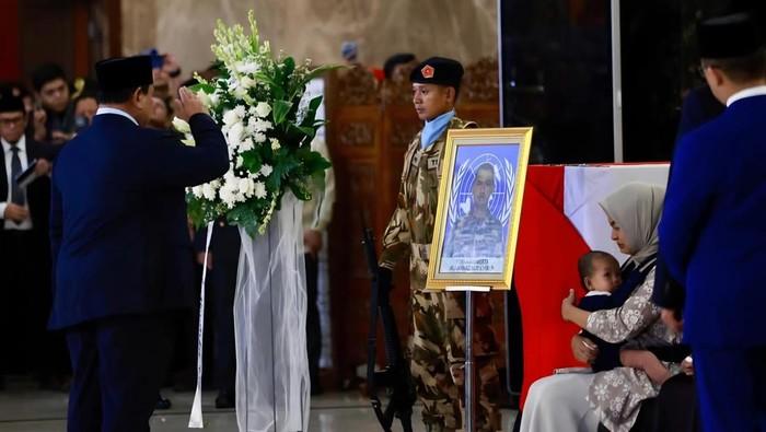 Tiga Prajurit TNI Gugur di Lebanon, Prabowo Sampaikan Kecaman Keras