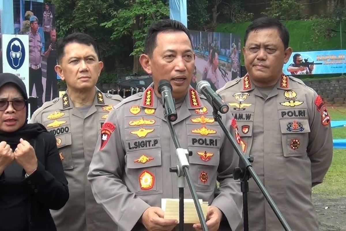 Kapolri Minta Maaf soal Viral Rantis Brimob Lindas Ojol