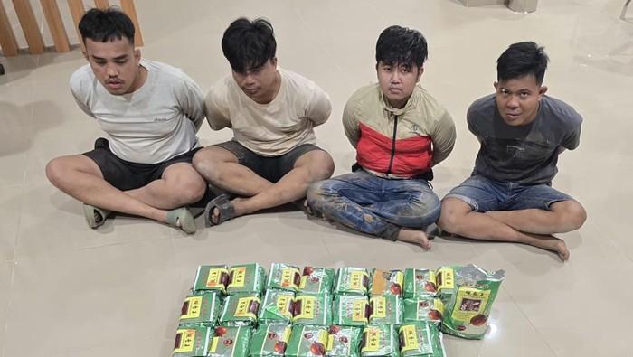 Bareskrim Gagalkan Peredaran 30 Kg Sabu di Banyuasin, Empat Orang Ditangkap