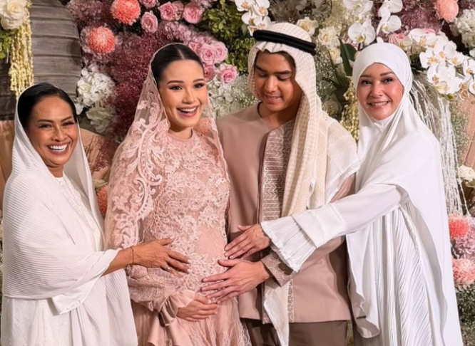 Gaya Maia Estianty dan Mulan Jameela Jadi Sorotan di Pengajian Al-Alyssa