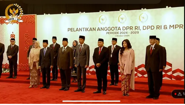 Pelantikan Anggota DPR