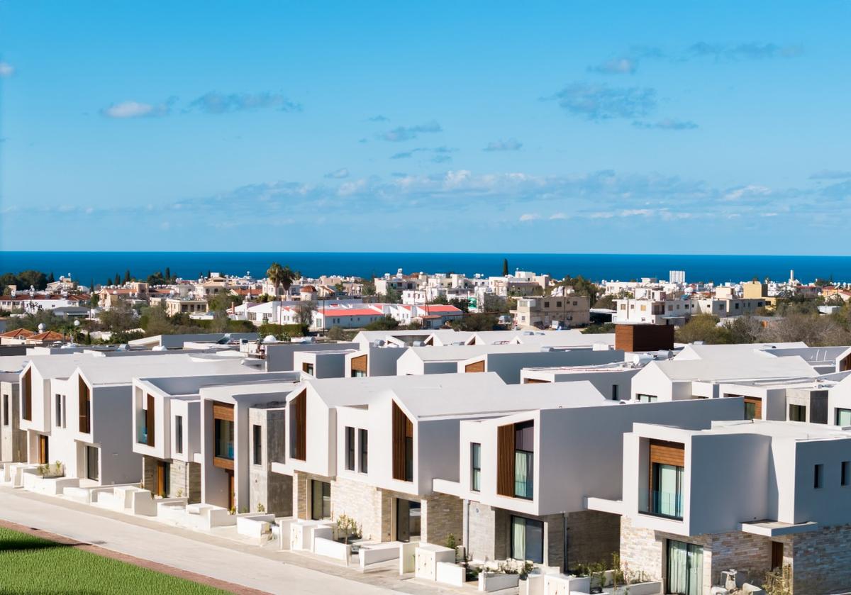 Nuovo complesso residenziale a Cipro con vista sul mare – investimento immobiliare attraente e opzione di trasferimento