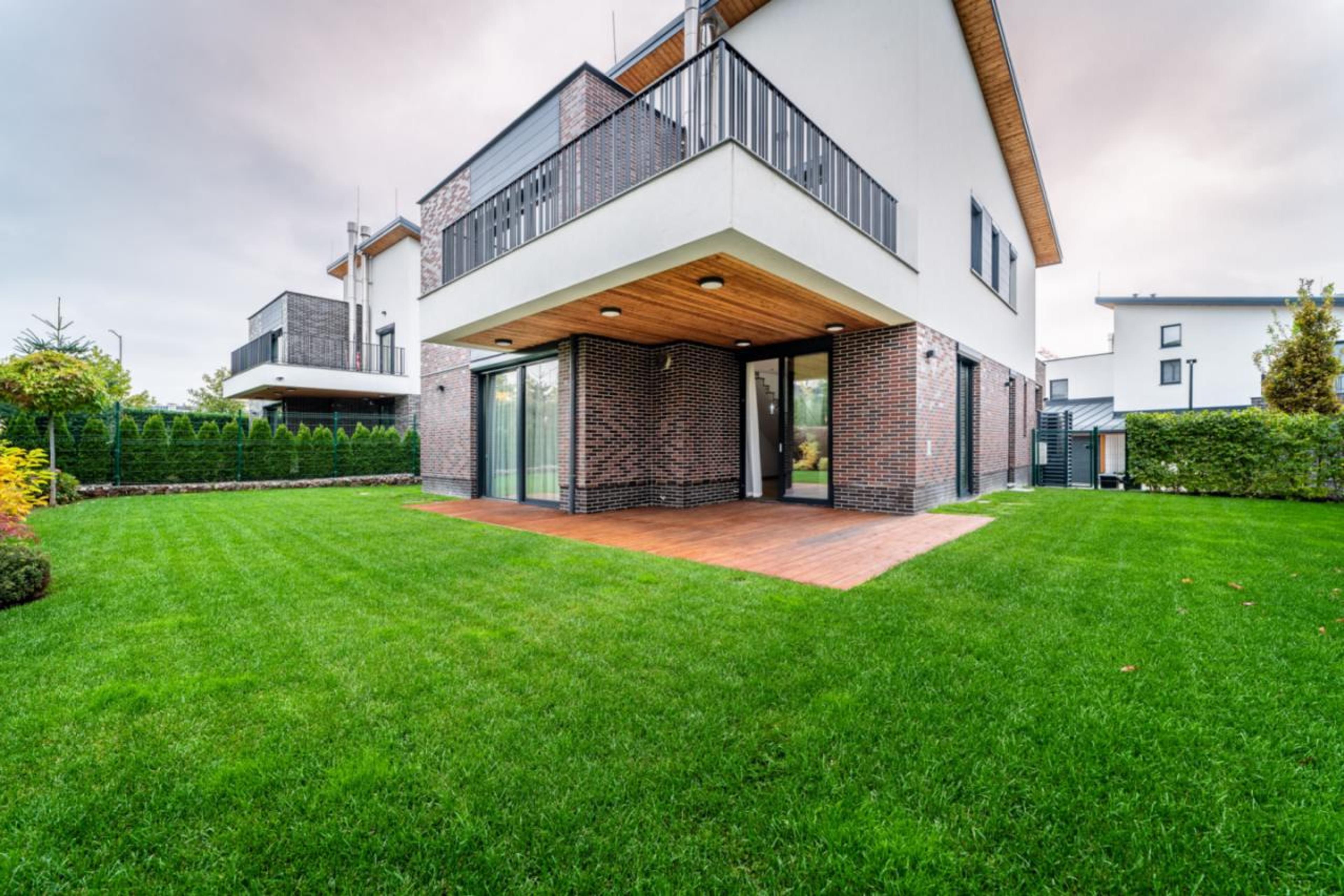 Modern house with a garden for sale in Sofia – properties in Bulgaria ideal for families and investors.