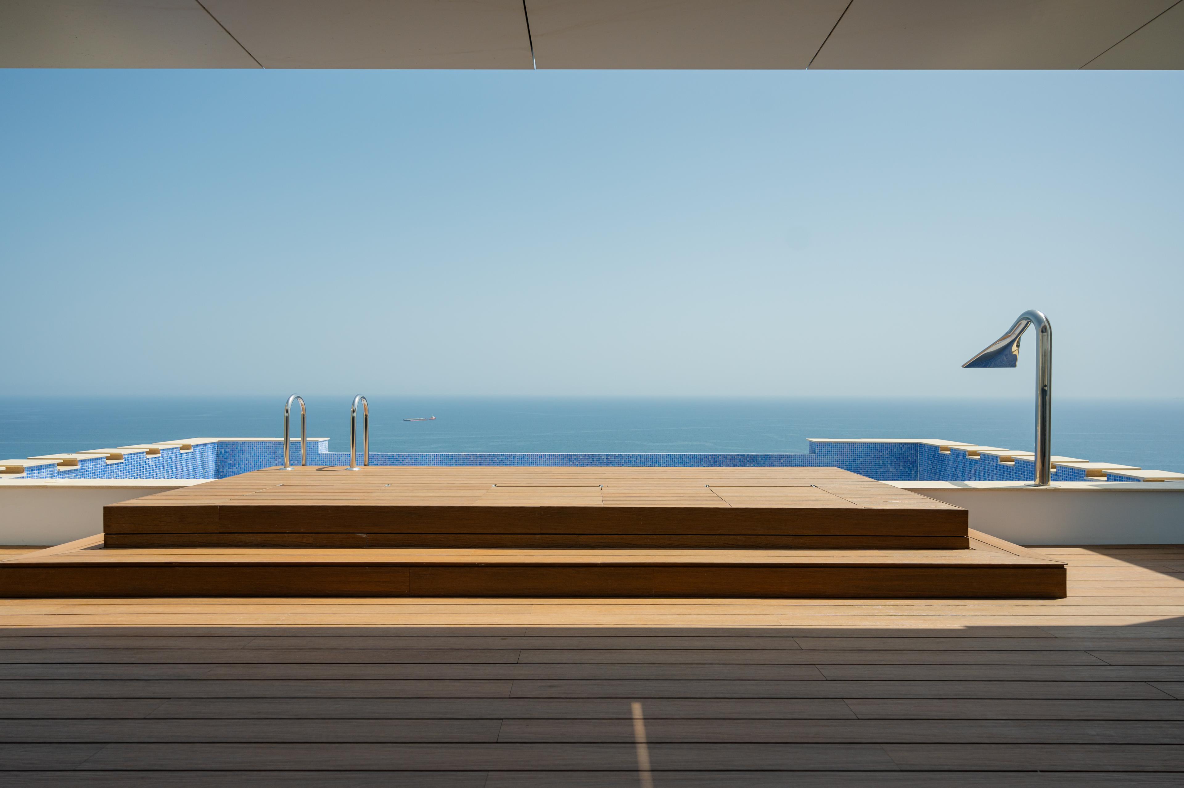 Beautiful pool with sea view – exclusive properties for sale Cyprus 2025