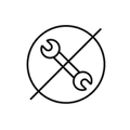 No tool for assembly icon