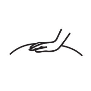 hand on cushion icon