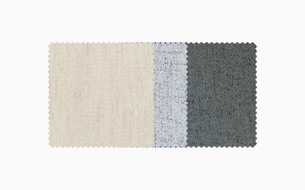 Close up image of fabric swatches