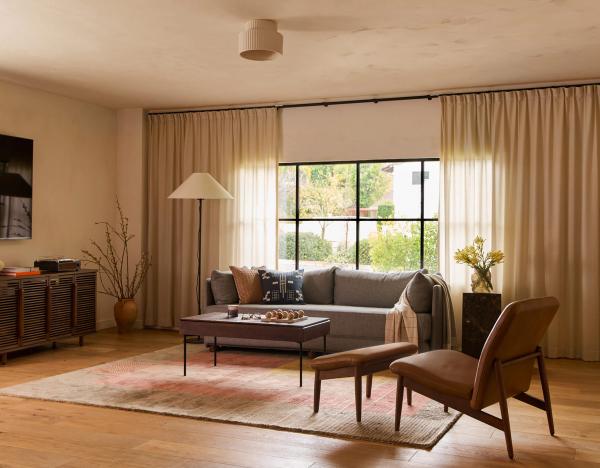shift sleeper sofa in living room