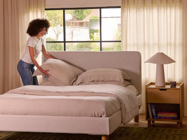 Lyric Hybrid Mattress on Chorus Bed frame