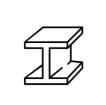 drawing of steel beam