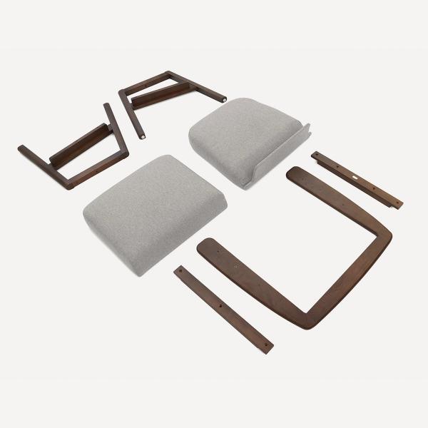 lodge chair disassembled