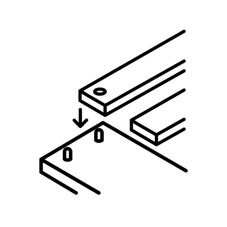 slats insertion icon