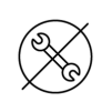 No tools icon
