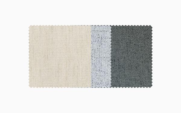 Close up image of fabric swatches