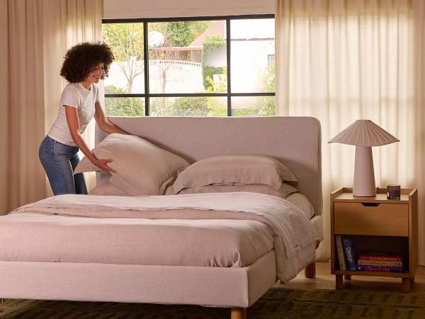 Lyric Hybrid Mattress on Chorus Bed frame