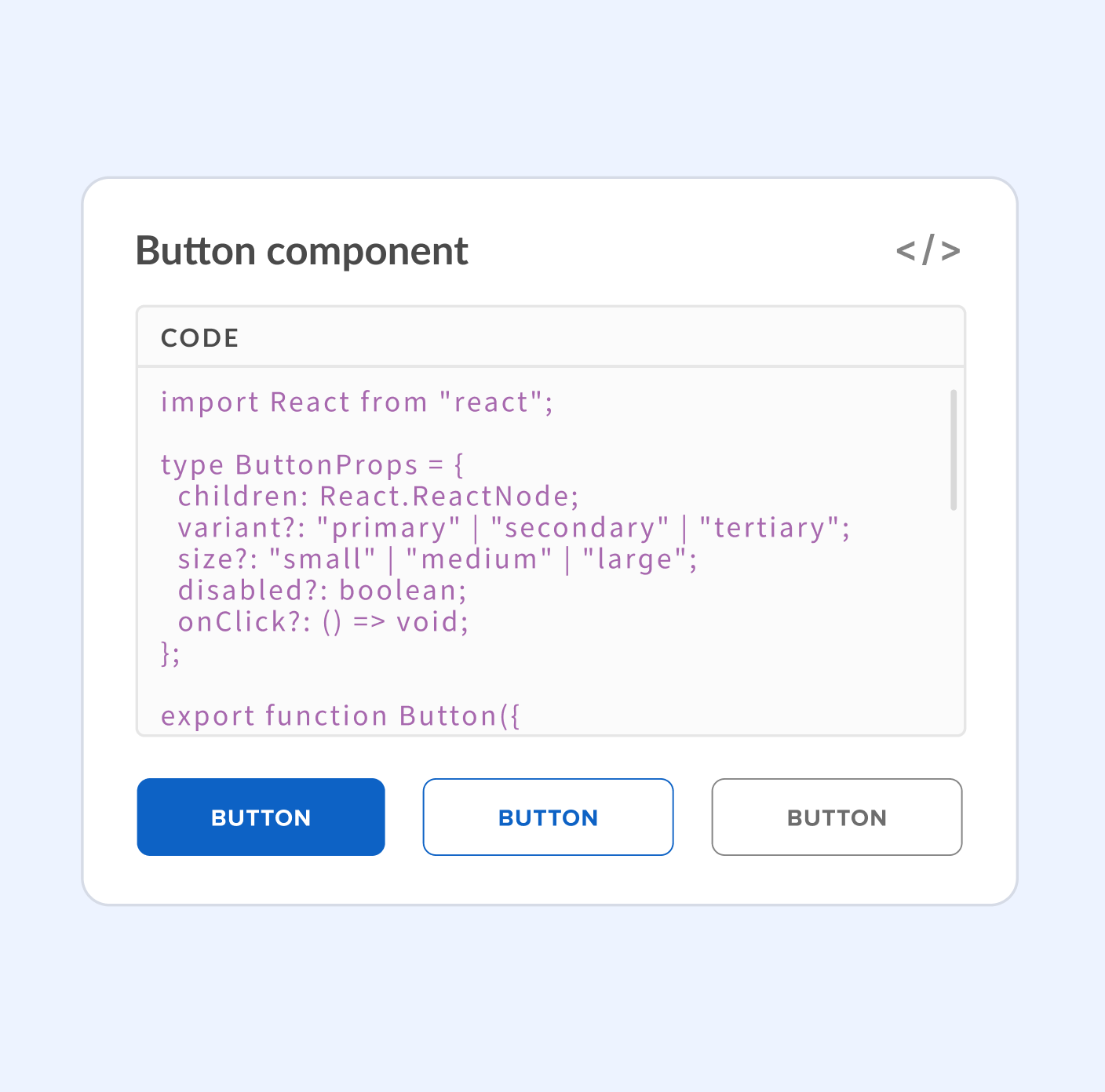 Code components