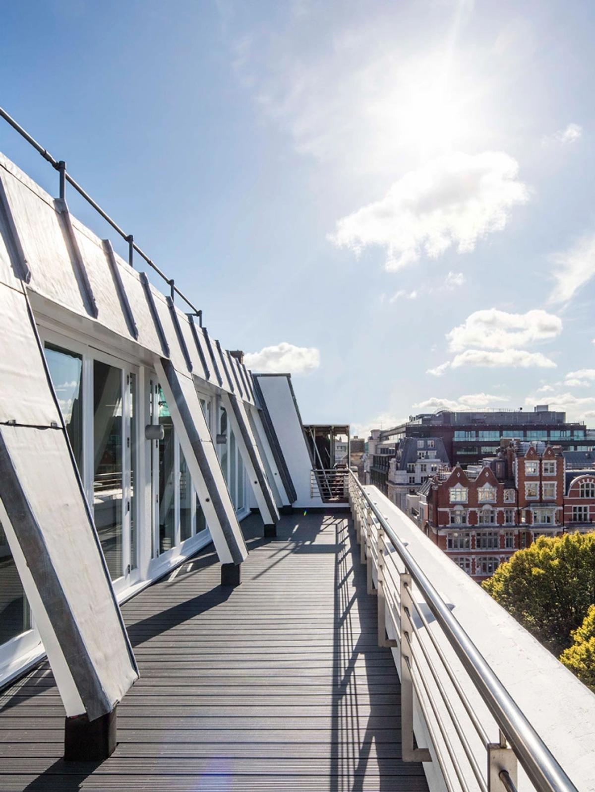 UNRVLD Office balcony London