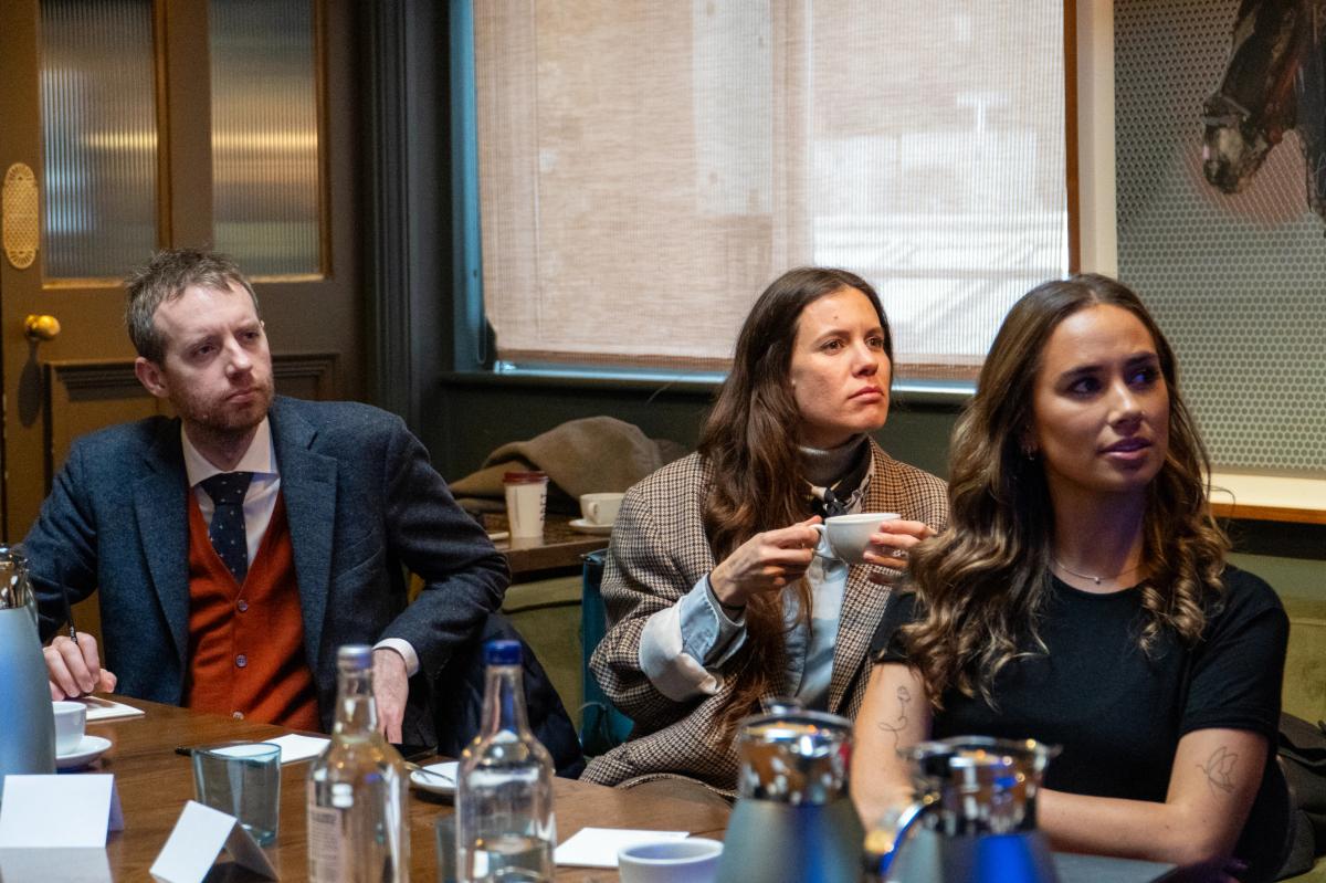 Market and digital leaders attending UNRVLD's event in London