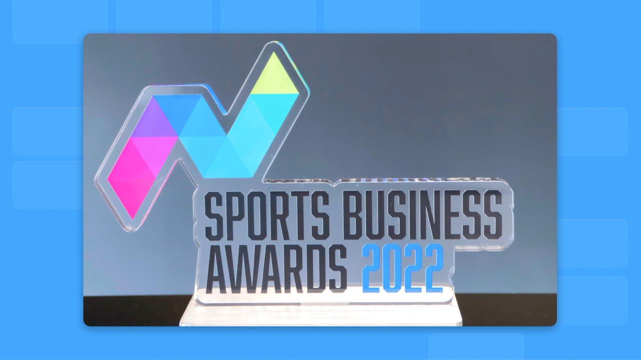 UNRVLD and Crystal Palace FC takes Gold at Sports Business Awards 2022