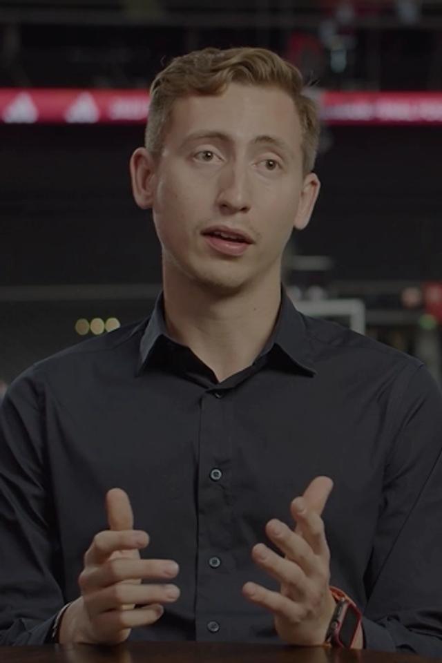 Evan Planchon, Head of Digital at EuroLeague Basketball, speaking about the digital transformation programme delivered by UNRVLD