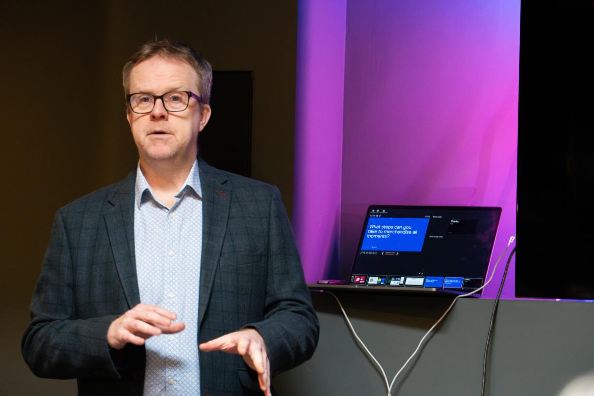 Charlie Bell, Snr Director, Solution Engineering EMEA, Contentful, joined the conversation