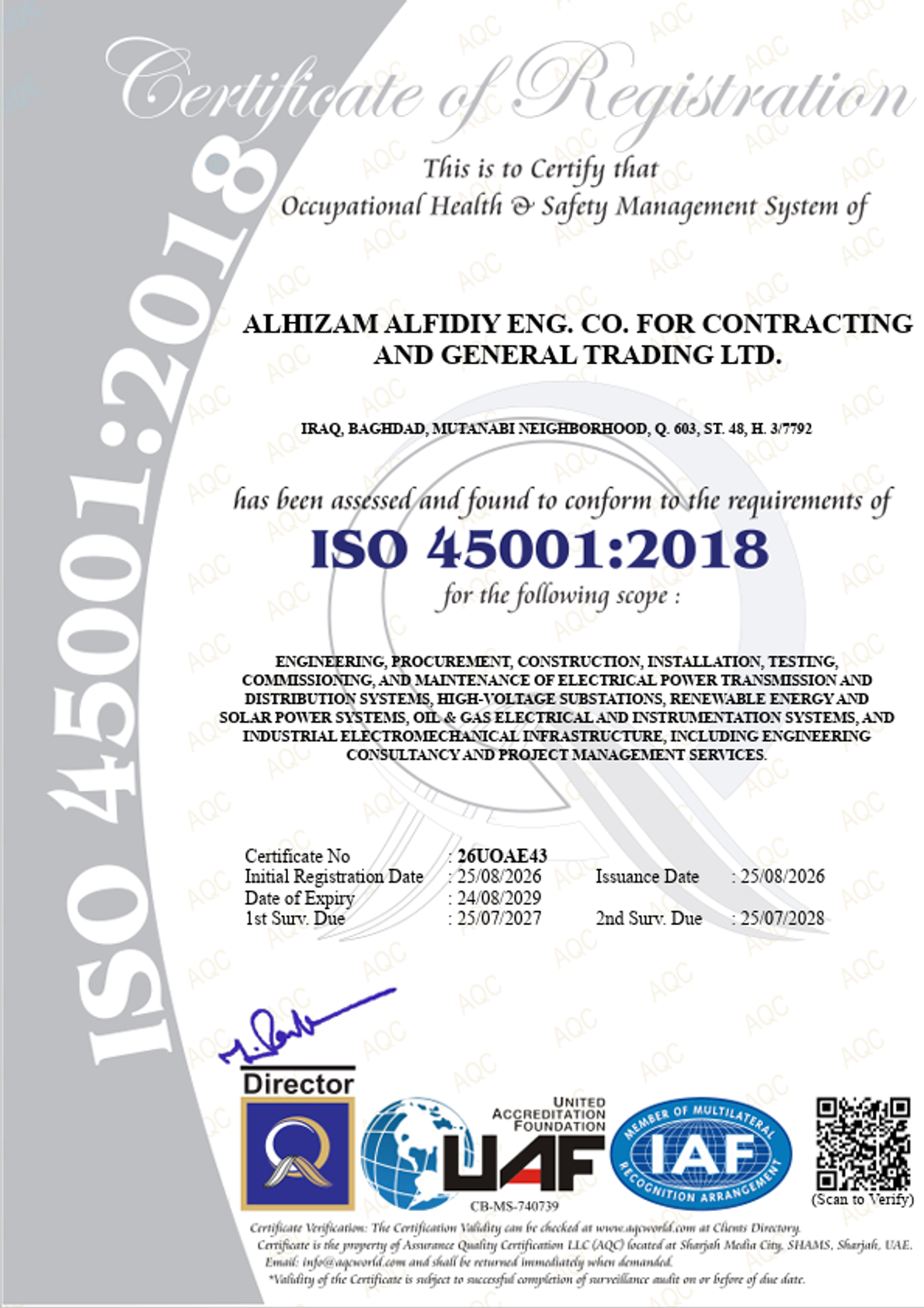 ISO 45001:2018