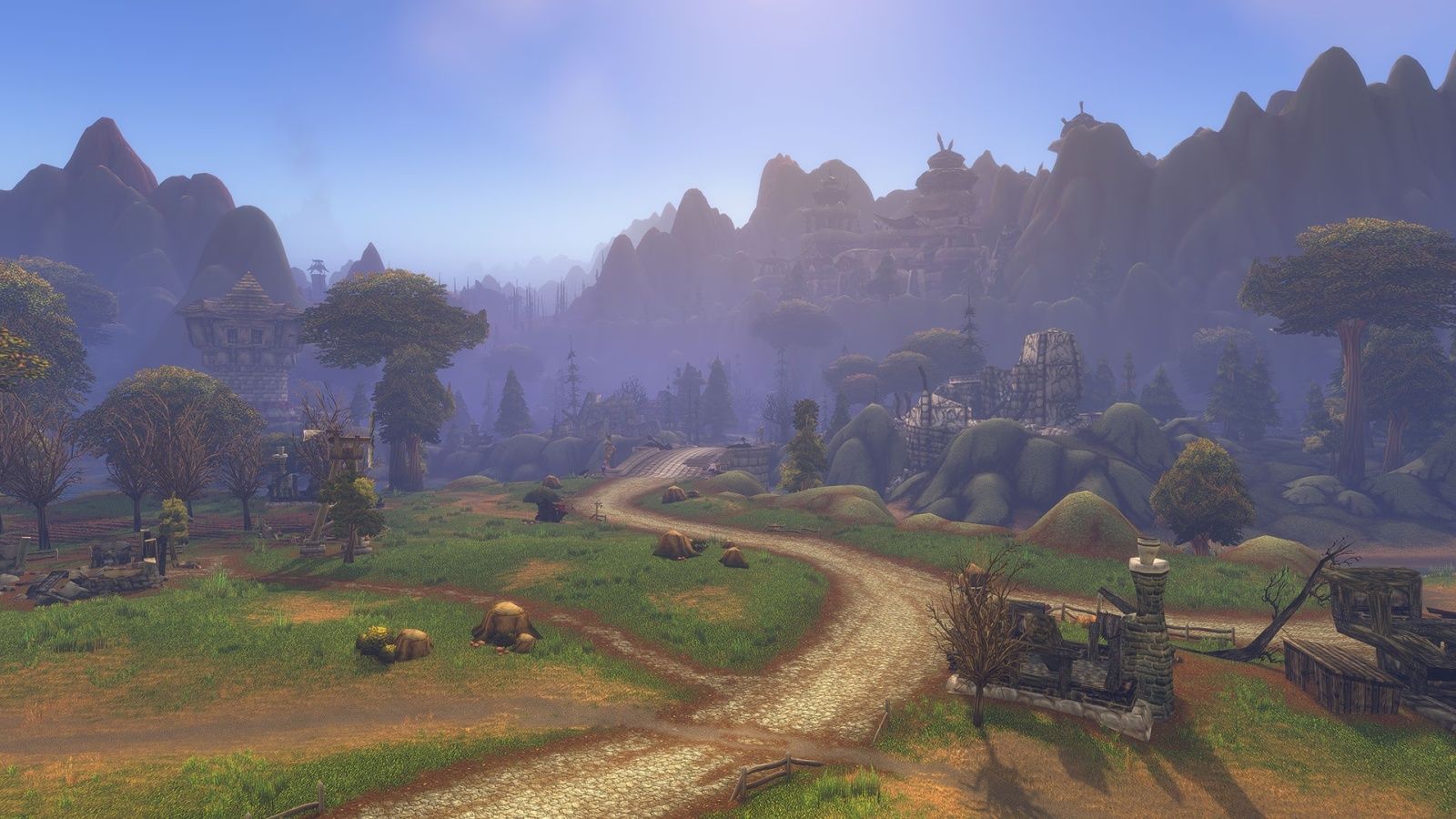 The Riverglades zone in WoW: Forever