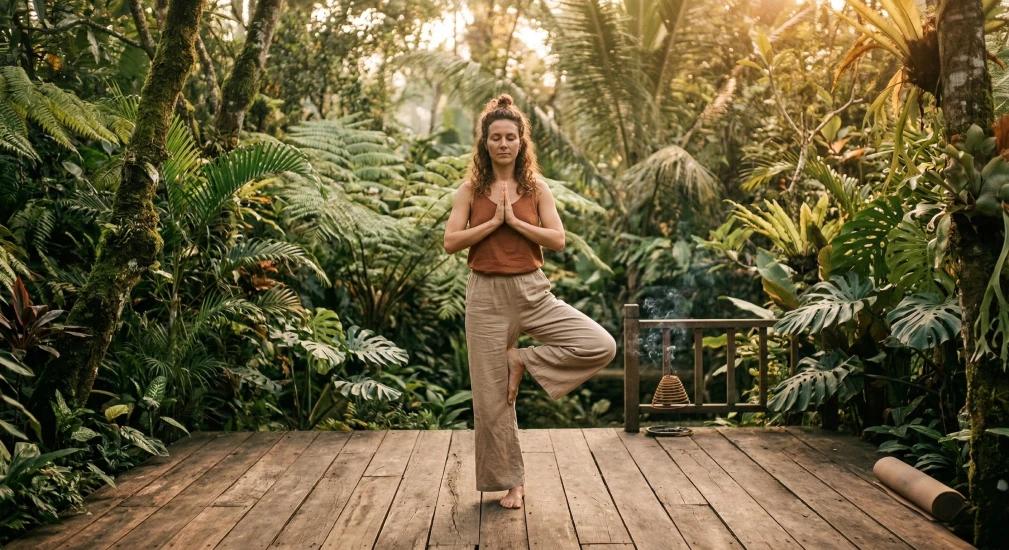 Flowers & Fire Yoga yoga studio in Gili Air, Lombok Utara