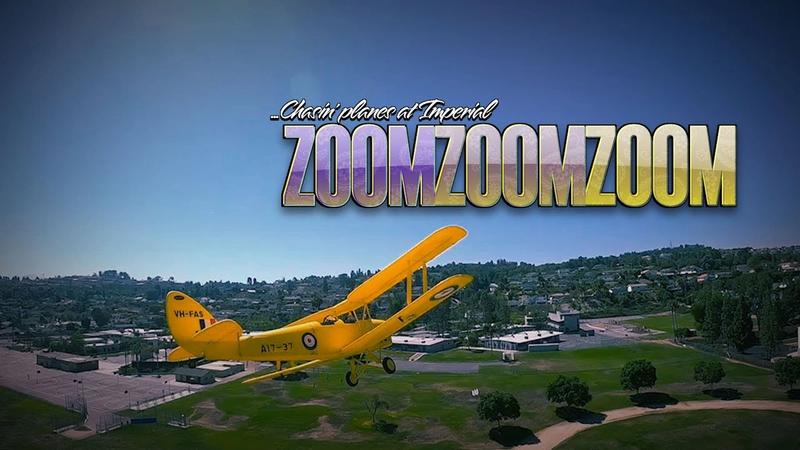 Zoom Zoom Zoom - Chasin planes at Imperial
