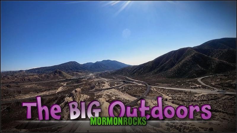 The big outdoors - Mormon Rocks
