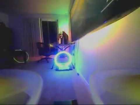 Racin around the apartment