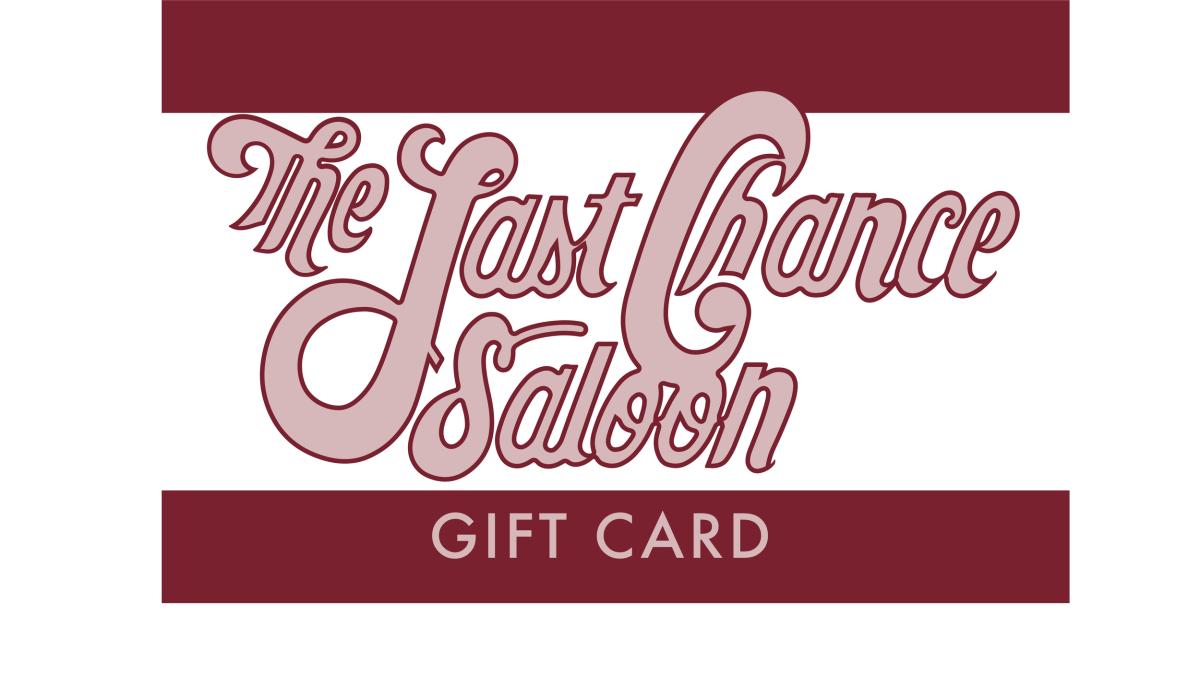 Last Chance Gift Card