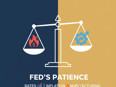 Fed's Patience on Rates Amid Sticky Inflation and Robust Manufacturing in 2026